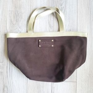 Suede Kate Spade bag